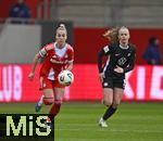 22.02.2026, Google Pixel Frauen-Fussball Bundesliga 2025/2026, 19.Spieltag, FC Bayern M�nchen - VfL Wolfsburg, im Bayern-Campus M�nchen, v.l. Giulia Gwinn (FC Bayern M�nchen) 