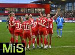 22.02.2026, Google Pixel Frauen-Fussball Bundesliga 2025/2026, 19.Spieltag, FC Bayern M�nchen - VfL Wolfsburg, im Bayern-Campus M�nchen, Torjubel nach dem 2:1 von Jovana Damnjanovic (FC Bayern M�nchen) 