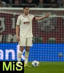 27.02.2026, Fussball 1. Bundesliga 2025/2026, 24.Spieltag, FC Augsburg - 1.FC Köln, in der WWK-Arena Augsburg. Keven Schlotterbeck (FC Augsburg) 