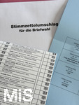 04.03.2026,  Die Wahl 2026 in Bayern wirft ihre Schatten voraus,  Kreistage, Stadträte, Gemeinderäte werden im Unterallgäu gewählt. Hier ein Teil des großen Wahlzettels.