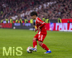 06.03.2026, Fussball Bundesliga 2025/2026, 25.Spieltag, FC Bayern München - Borussia Mönchengladbach, in der Allianz-Arena München, Maycon Cardozo (Bayern München) am Ball 