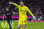 06.03.2026, Fussball Bundesliga 2025/2026, 25.Spieltag, FC Bayern München - Borussia Mönchengladbach, in der Allianz-Arena München, Torwart Moritz Nicolas (Borussia Mönchengladbach) in Rage