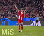 06.03.2026, Fussball Bundesliga 2025/2026, 25.Spieltag, FC Bayern München - Borussia Mönchengladbach, in der Allianz-Arena München, Tom Bischof (Bayern München) 