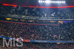 06.03.2026, Fussball Bundesliga 2025/2026, 25.Spieltag, FC Bayern München - Borussia Mönchengladbach, in der Allianz-Arena München, Gästefans Gladbach im obersten Rang 