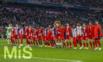 06.03.2026, Fussball Bundesliga 2025/2026, 25.Spieltag, FC Bayern München - Borussia Mönchengladbach, in der Allianz-Arena München, Schlussjubel Bayern München