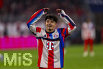 06.03.2026, Fussball Bundesliga 2025/2026, 25.Spieltag, FC Bayern München - Borussia Mönchengladbach, in der Allianz-Arena München, Maycon Cardozo (Bayern München) beim Aufwärmen.