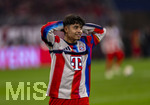 06.03.2026, Fussball Bundesliga 2025/2026, 25.Spieltag, FC Bayern München - Borussia Mönchengladbach, in der Allianz-Arena München, Maycon Cardozo (Bayern München) beim Aufwärmen.