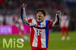 06.03.2026, Fussball Bundesliga 2025/2026, 25.Spieltag, FC Bayern München - Borussia Mönchengladbach, in der Allianz-Arena München, Maycon Cardozo (Bayern München) beim Aufwärmen.