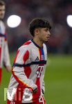 06.03.2026, Fussball Bundesliga 2025/2026, 25.Spieltag, FC Bayern München - Borussia Mönchengladbach, in der Allianz-Arena München, Maycon Cardozo (Bayern München) beim Aufwärmen. 