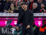 06.03.2026, Fussball Bundesliga 2025/2026, 25.Spieltag, FC Bayern München - Borussia Mönchengladbach, in der Allianz-Arena München, Trainer Eugen Polanski (Borussia Mönchengladbach) in Rage