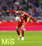 06.03.2026, Fussball Bundesliga 2025/2026, 25.Spieltag, FC Bayern München - Borussia Mönchengladbach, in der Allianz-Arena München, Jamal Musiala (Bayern München) am Ball 
