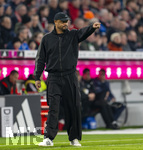 06.03.2026, Fussball Bundesliga 2025/2026, 25.Spieltag, FC Bayern München - Borussia Mönchengladbach, in der Allianz-Arena München, Trainer Vincent Kompany (FC Bayern München) 