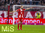 06.03.2026, Fussball Bundesliga 2025/2026, 25.Spieltag, FC Bayern München - Borussia Mönchengladbach, in der Allianz-Arena München, Konrad Laimer (FC Bayern München) 
