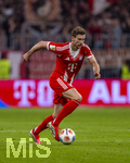 06.03.2026, Fussball Bundesliga 2025/2026, 25.Spieltag, FC Bayern München - Borussia Mönchengladbach, in der Allianz-Arena München, Leon Goretzka (FC Bayern München) am Ball 