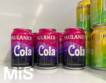 09.03.2026, Neues Softgetränk, das neue Cola der Brauerei Paulaner, in der Dose im Angebot eines Supermarktes in Bayern, 