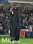 10.03.2026,  Fussball UEFA Championsleague 2025/2026: Achtelfinale, Atalanta Bergamo - FC Bayern München, in der New Balance Arena (Bergamo, Italien), Trainer Vincent Kompany (FC Bayern München) in Rage
  


