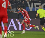 10.03.2026,  Fussball UEFA Championsleague 2025/2026: Achtelfinale, Atalanta Bergamo - FC Bayern München, in der New Balance Arena (Bergamo, Italien), Michael Olise (FC Bayern München) trifft zum 0:2
  

