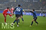 10.03.2026,  Fussball UEFA Championsleague 2025/2026: Achtelfinale, Atalanta Bergamo - FC Bayern München, in der New Balance Arena (Bergamo, Italien), Michael Olise (FC Bayern München) trifft zum 0:5 
  

