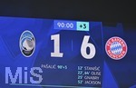 10.03.2026,  Fussball UEFA Championsleague 2025/2026: Achtelfinale, Atalanta Bergamo - FC Bayern München, in der New Balance Arena (Bergamo, Italien), 1:6 der Endstand
  


