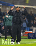 10.03.2026,  Fussball UEFA Championsleague 2025/2026: Achtelfinale, Atalanta Bergamo - FC Bayern München, in der New Balance Arena (Bergamo, Italien),  Trainer Vincent Kompany (FC Bayern München) in Rage 