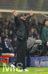 10.03.2026,  Fussball UEFA Championsleague 2025/2026: Achtelfinale, Atalanta Bergamo - FC Bayern München, in der New Balance Arena (Bergamo, Italien),  Trainer Vincent Kompany (FC Bayern München) in Rage 