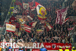 10.03.2026,  Fussball UEFA Championsleague 2025/2026: Achtelfinale, Atalanta Bergamo - FC Bayern München, in der New Balance Arena (Bergamo, Italien), Bayernfans in ihrer Kurve.