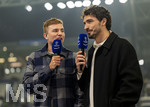 10.03.2026,  Fussball UEFA Championsleague 2025/2026: Achtelfinale, Atalanta Bergamo - FC Bayern München, in der New Balance Arena (Bergamo, Italien), Experten am TV-Mikrofon, v.li: Christoph Kramer, Mats Hummels,   