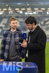 10.03.2026,  Fussball UEFA Championsleague 2025/2026: Achtelfinale, Atalanta Bergamo - FC Bayern München, in der New Balance Arena (Bergamo, Italien), Experten am TV-Mikrofon, v.li: Christoph Kramer, Mats Hummels,  