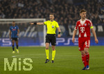 10.03.2026,  Fussball UEFA Championsleague 2025/2026: Achtelfinale, Atalanta Bergamo - FC Bayern München, in der New Balance Arena (Bergamo, Italien), Schiedsrichter Espen Eskas (Norwegen) 