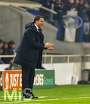 10.03.2026,  Fussball UEFA Championsleague 2025/2026: Achtelfinale, Atalanta Bergamo - FC Bayern München, in der New Balance Arena (Bergamo, Italien), Trainer Raffaele Palladino (Atalanta Bergamo) an der Seitenlinie.