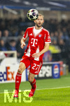 10.03.2026,  Fussball UEFA Championsleague 2025/2026: Achtelfinale, Atalanta Bergamo - FC Bayern München, in der New Balance Arena (Bergamo, Italien), Konrad Laimer (FC Bayern München) 