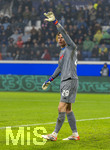 10.03.2026,  Fussball UEFA Championsleague 2025/2026: Achtelfinale, Atalanta Bergamo - FC Bayern München, in der New Balance Arena (Bergamo, Italien),  Torwart Marco Carnesecchi (Atalanta Bergamo) 