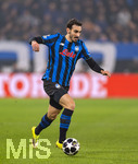 10.03.2026,  Fussball UEFA Championsleague 2025/2026: Achtelfinale, Atalanta Bergamo - FC Bayern München, in der New Balance Arena (Bergamo, Italien), Davide Zappacosta (Atalanta Bergamo) am Ball 