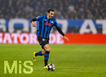 10.03.2026,  Fussball UEFA Championsleague 2025/2026: Achtelfinale, Atalanta Bergamo - FC Bayern München, in der New Balance Arena (Bergamo, Italien), Davide Zappacosta (Atalanta Bergamo) am Ball 