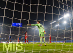 10.03.2026,  Fussball UEFA Championsleague 2025/2026: Achtelfinale, Atalanta Bergamo - FC Bayern München, in der New Balance Arena (Bergamo, Italien), Torwart Jonas Urbig (FC Bayern München)  