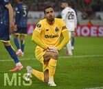 12.03.2026, Fussball UEFA Europa League 2025/2026: Achtelfinale, VfB Stuttgart - FC Porto, in der MHP-Arena Stuttgart, Torwart Diego Costa (FC Porto) kniet.
  

