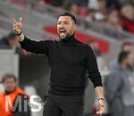 12.03.2026, Fussball UEFA Europa League 2025/2026: Achtelfinale, VfB Stuttgart - FC Porto, in der MHP-Arena Stuttgart, Trainer Francesco Farioli (FC Porto) in Rage
  

