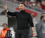 12.03.2026, Fussball UEFA Europa League 2025/2026: Achtelfinale, VfB Stuttgart - FC Porto, in der MHP-Arena Stuttgart, Trainer Francesco Farioli (FC Porto) in Rage
  

