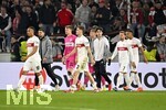12.03.2026, Fussball UEFA Europa League 2025/2026: Achtelfinale, VfB Stuttgart - FC Porto, in der MHP-Arena Stuttgart, Die Stuttgarter lassen die Köpfe hängen
  

