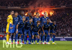 12.03.2026, Fussball UEFA Europa League 2025/2026: Achtelfinale, VfB Stuttgart - FC Porto, in der MHP-Arena Stuttgart, Mannschaftsfoto Porto mit: Torwart Diego Costa (FC Porto), Thiago Silva (FC Porto), Jan Bednarek (FC Porto), William Gomes (FC Porto), Zaidu Sanusi (FC Porto), Pablo Rosario (FC Porto), Borja Sainz (FC Porto), Alberto Costa (FC Porto), Terem Moffi (FC Porto), Seko Fofana (FC Porto), Rodrigo Mora (FC Porto) 