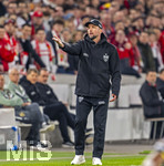 12.03.2026, Fussball UEFA Europa League 2025/2026: Achtelfinale, VfB Stuttgart - FC Porto, in der MHP-Arena Stuttgart, Trainer Sebastian Hoeneß (Stuttgart) in Rage 