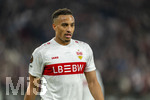 12.03.2026, Fussball UEFA Europa League 2025/2026: Achtelfinale, VfB Stuttgart - FC Porto, in der MHP-Arena Stuttgart, Jamie Leweling (Stuttgart) nachdenklich 