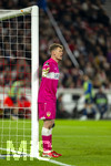 12.03.2026, Fussball UEFA Europa League 2025/2026: Achtelfinale, VfB Stuttgart - FC Porto, in der MHP-Arena Stuttgart, Torwart Alexander Nübel (Stuttgart) 