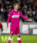 12.03.2026, Fussball UEFA Europa League 2025/2026: Achtelfinale, VfB Stuttgart - FC Porto, in der MHP-Arena Stuttgart, Torwart Alexander Nübel (Stuttgart) 