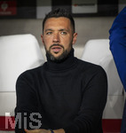 12.03.2026, Fussball UEFA Europa League 2025/2026: Achtelfinale, VfB Stuttgart - FC Porto, in der MHP-Arena Stuttgart, Trainer Francesco Farioli (FC Porto) nachdenklich 