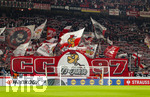 12.03.2026, Fussball UEFA Europa League 2025/2026: Achtelfinale, VfB Stuttgart - FC Porto, in der MHP-Arena Stuttgart, Fanchoreografie der Stuttgarter Fans  