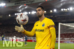 12.03.2026, Fussball UEFA Europa League 2025/2026: Achtelfinale, VfB Stuttgart - FC Porto, in der MHP-Arena Stuttgart, Torwart Diego Costa (FC Porto) mit dem Ball