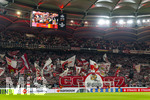 12.03.2026, Fussball UEFA Europa League 2025/2026: Achtelfinale, VfB Stuttgart - FC Porto, in der MHP-Arena Stuttgart, Fanchoreografie der Stuttgarter Fans   