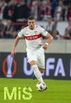 12.03.2026, Fussball UEFA Europa League 2025/2026: Achtelfinale, VfB Stuttgart - FC Porto, in der MHP-Arena Stuttgart, Ermedin Demirovic (Stuttgart) am Ball 