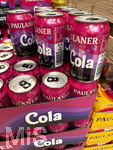 16.03.2026, Neues Softgetränk, das neue Cola der Brauerei Paulaner, in der Dose im Angebot eines Supermarktes in Bayern,  